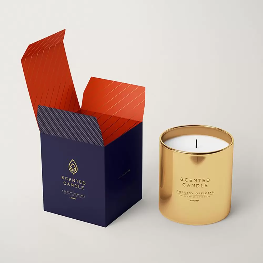 Cajas con extremo plegable