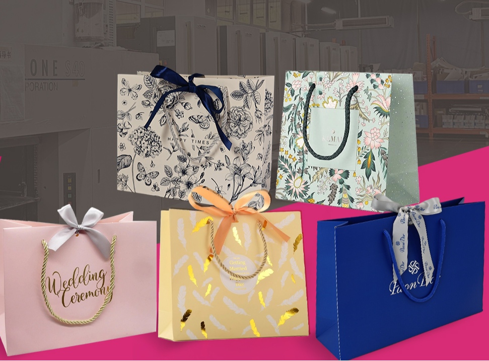 Bolsas de regalo de papel