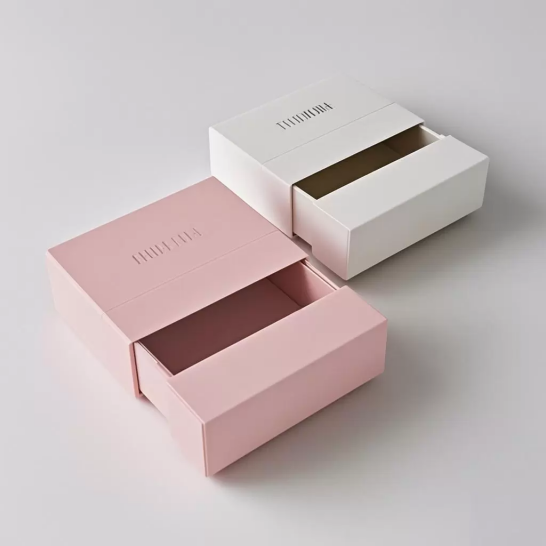 cajas de cartón con cajones