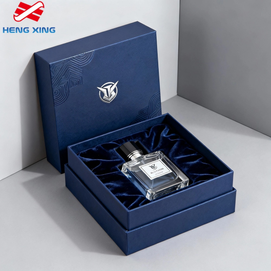 Fábrica de cajas de papel con tapa y base