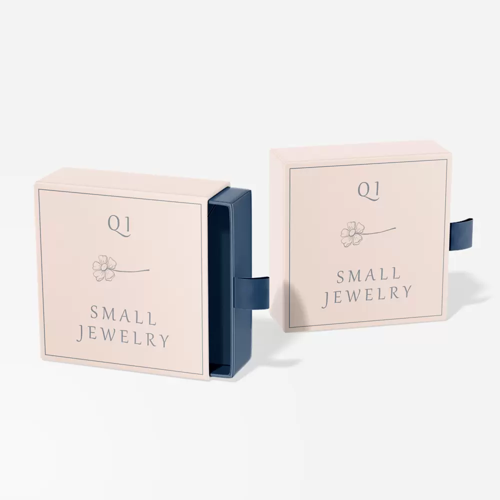 Caja de regalo de cartón para joyería
