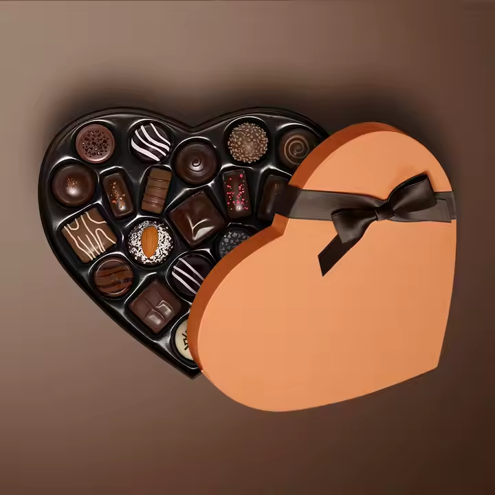  Caja de embalaje de chocolate 