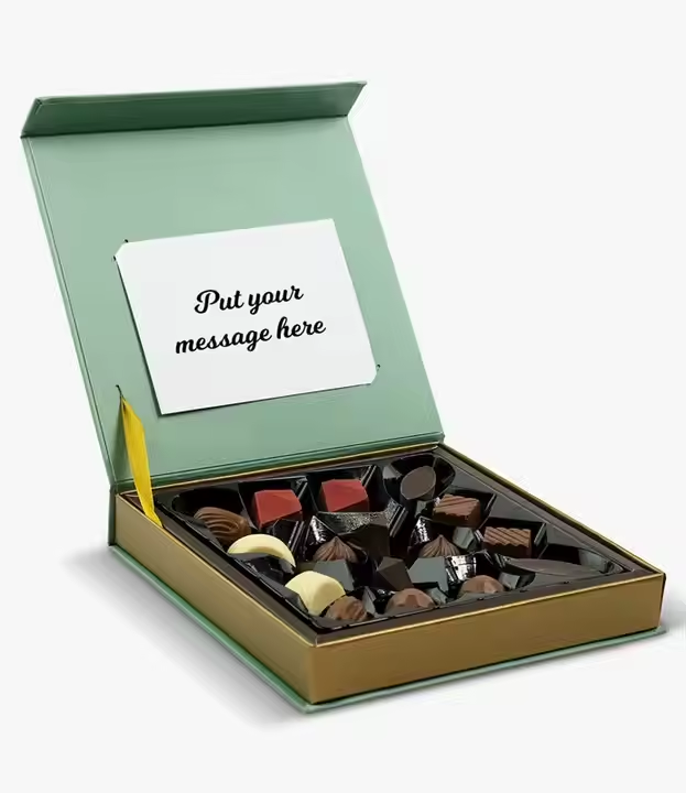 Caja de regalo de chocolate de lujo para San Valentín