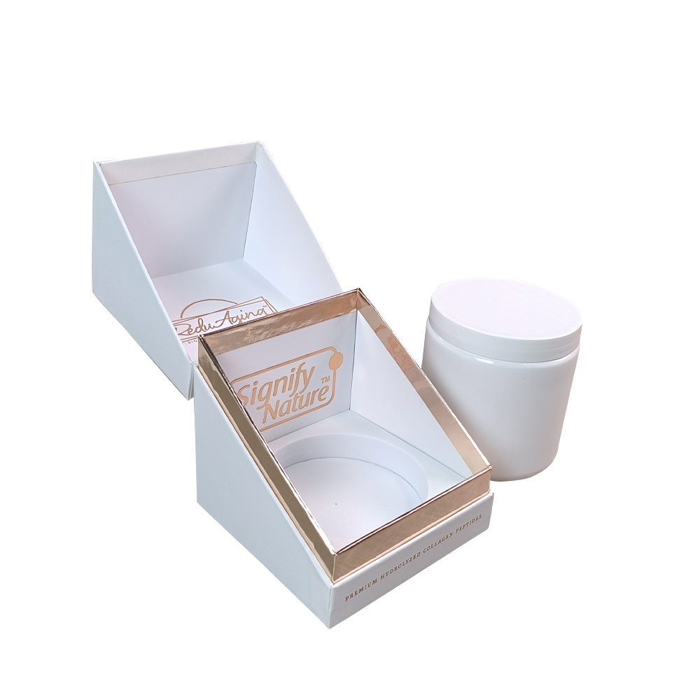 Caja de regalo de vela de lujo