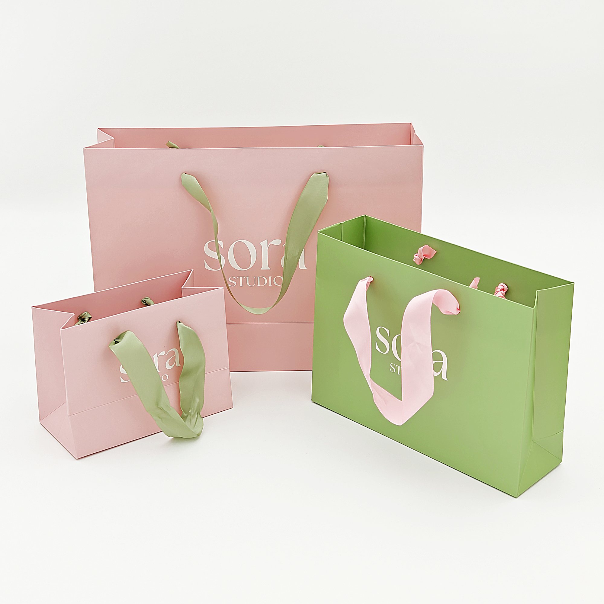 Bolsas de compra impresas
