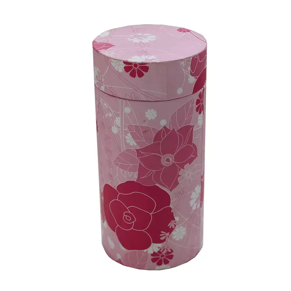 Caja de regalo de tubo de cartón 
