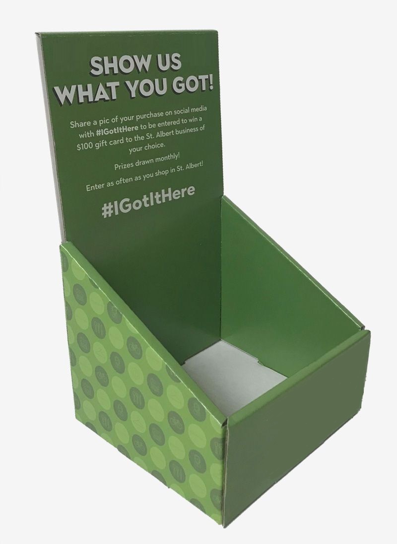  Cajas de exhibición para venta minorista