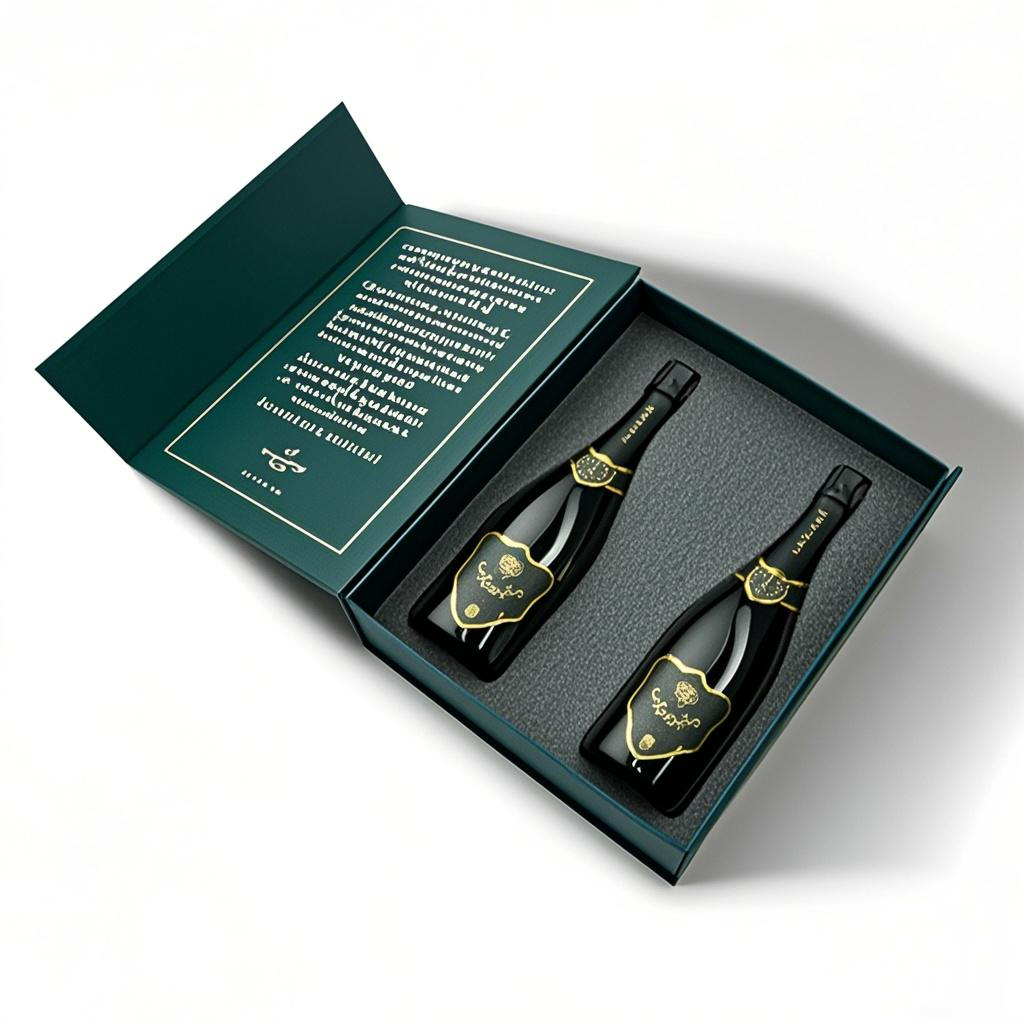 Cajas de vino impresas personalizadas
