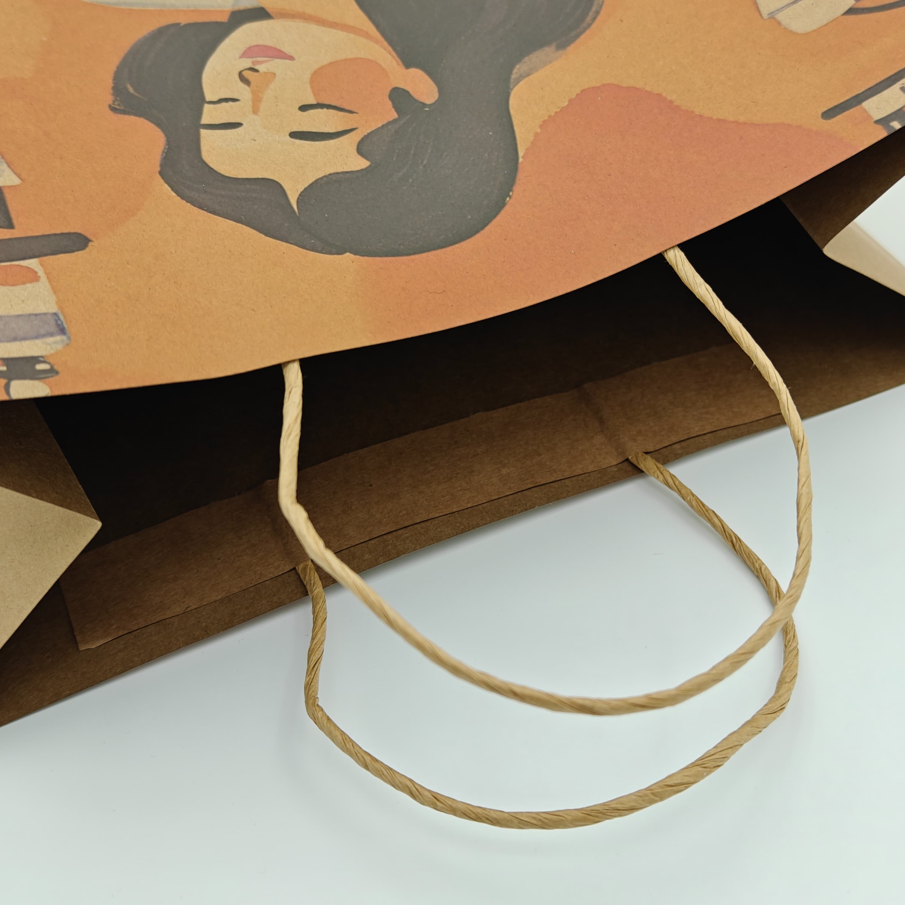  Bolsas de compra impresas 