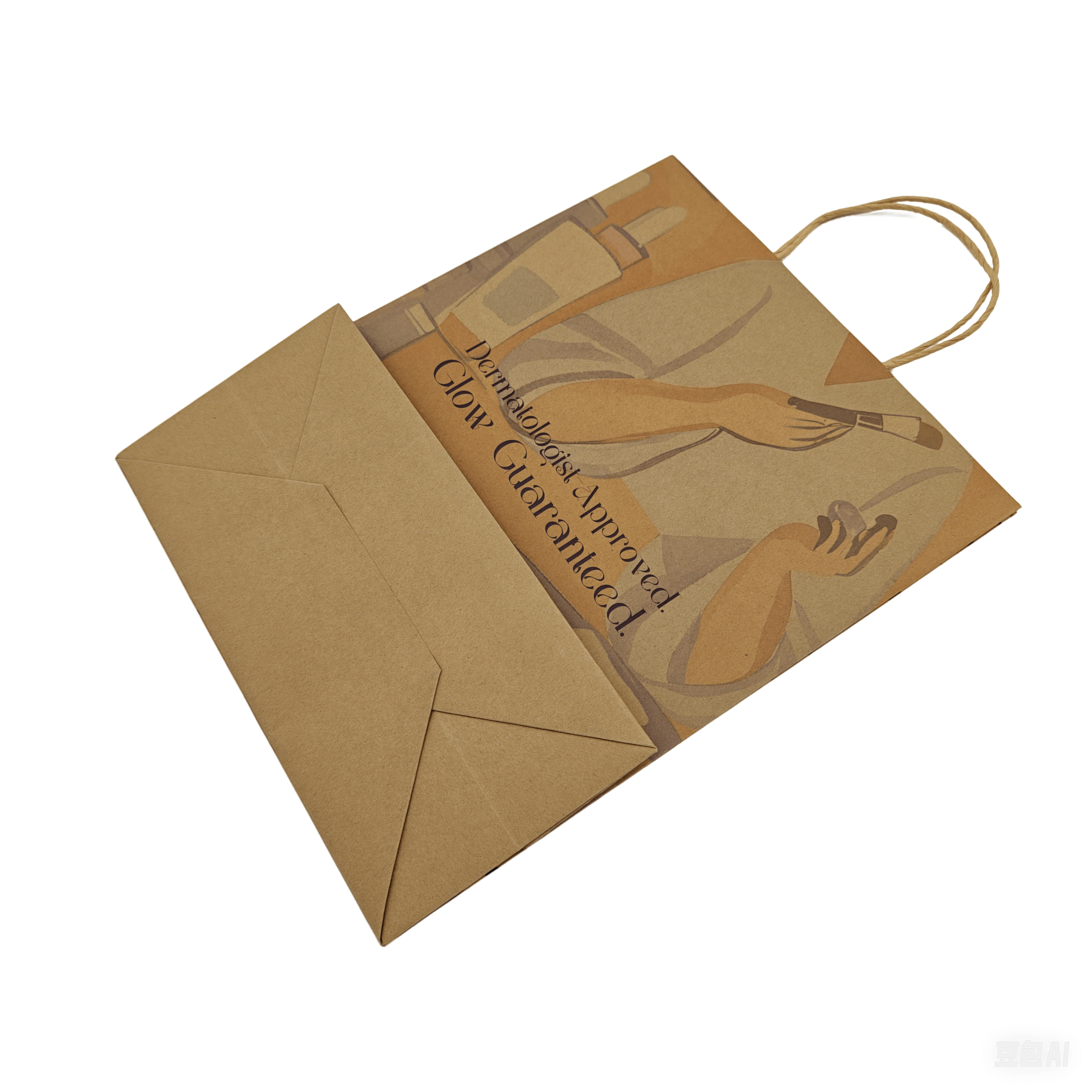  Bolsas de papel para la compra 