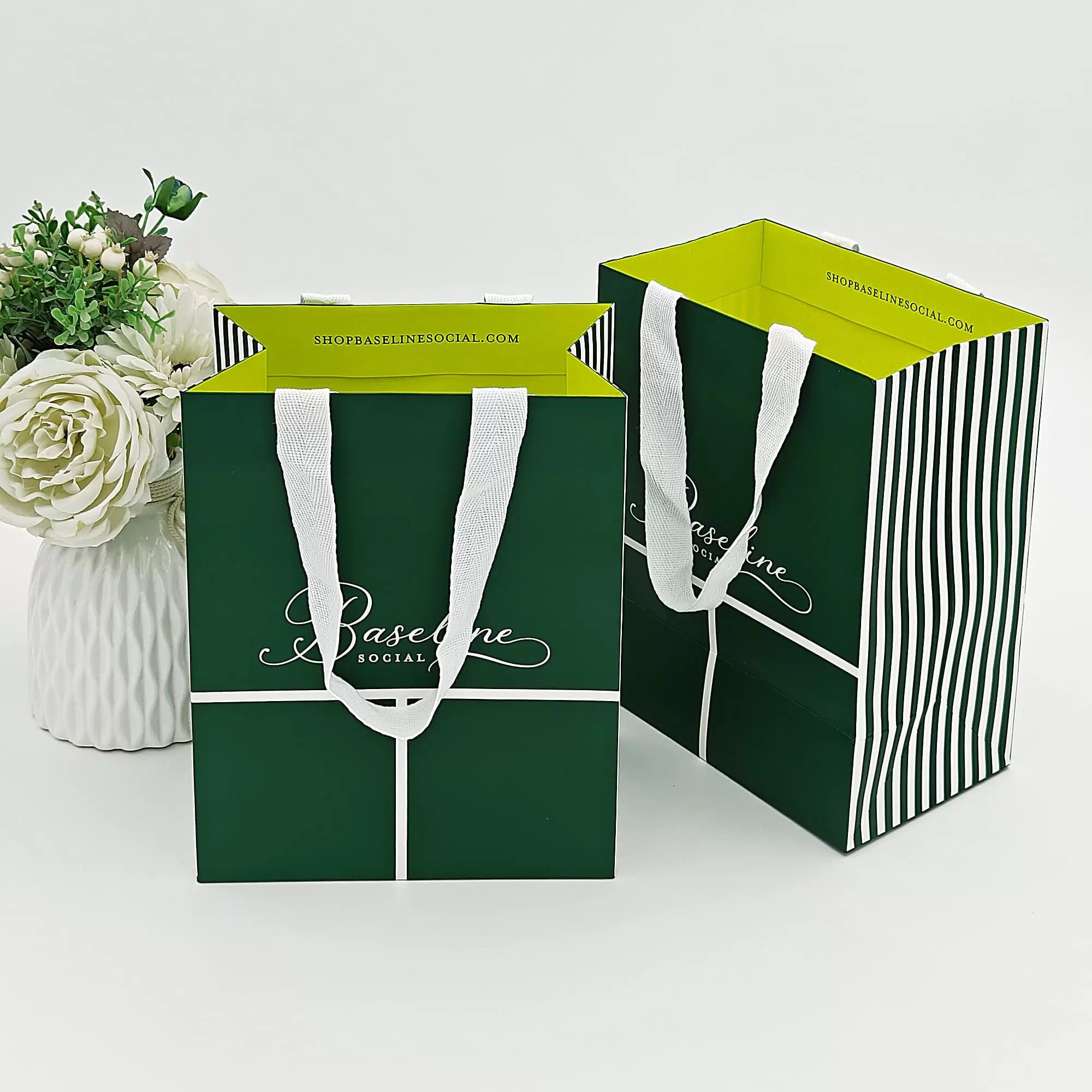 Bolsa de papel para la compra