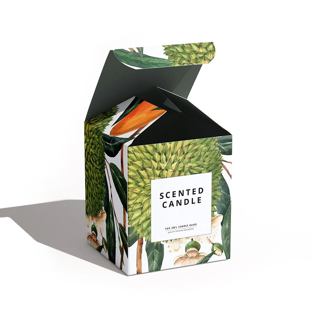 Cajas de cartón para velas personalizadas