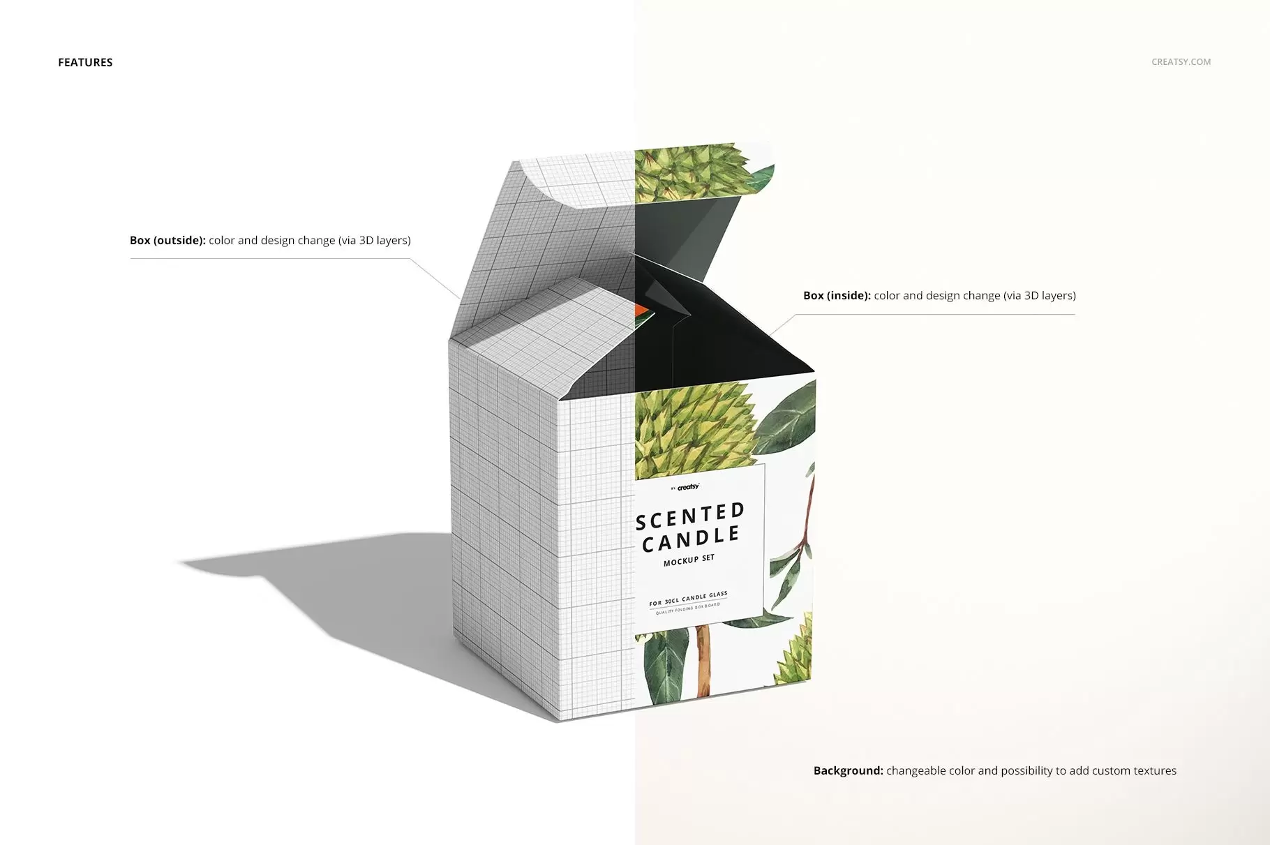  Embalaje de cajas para velas