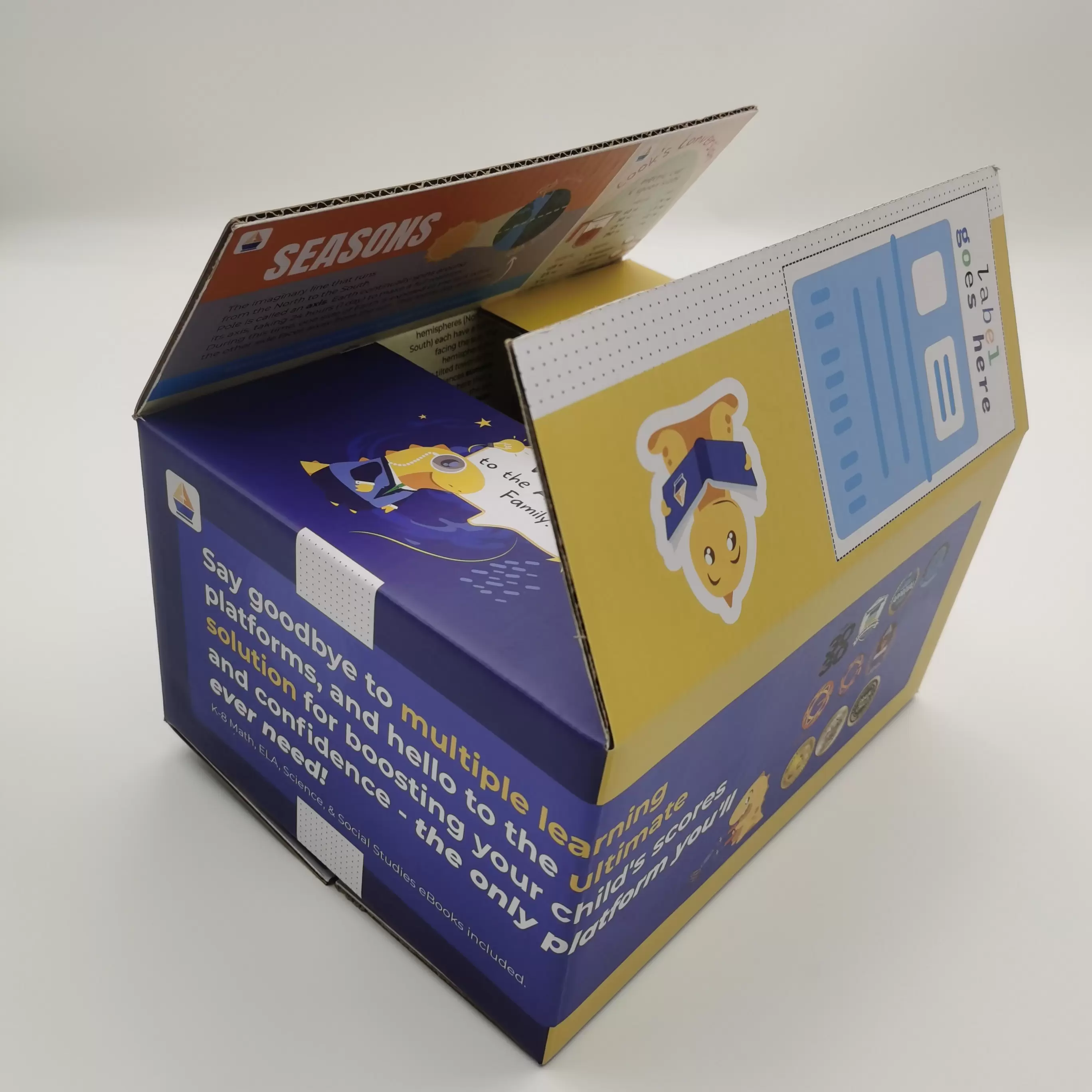  Cajas de cartón corrugado personalizadas 