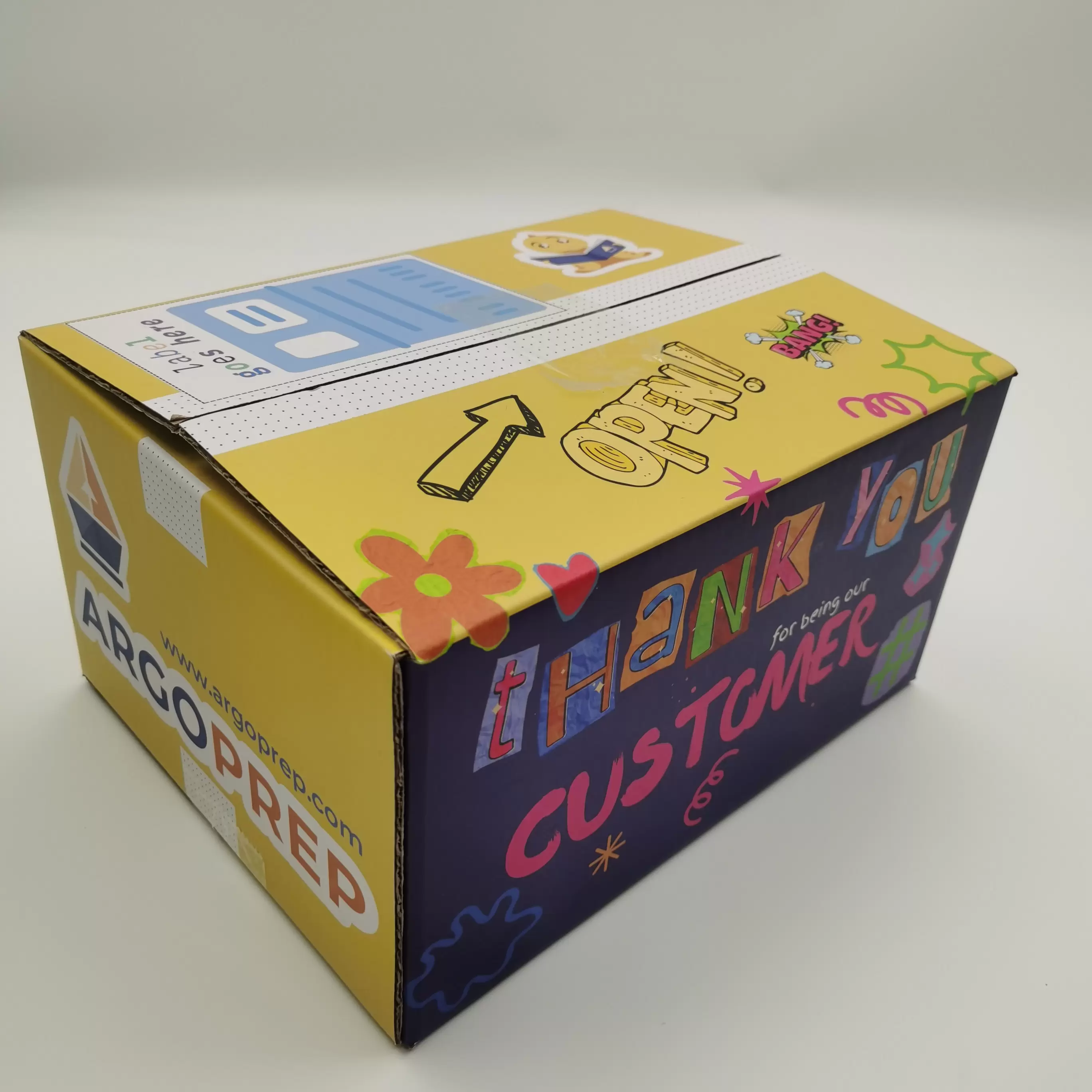  Cajas de envío de cartón corrugado 