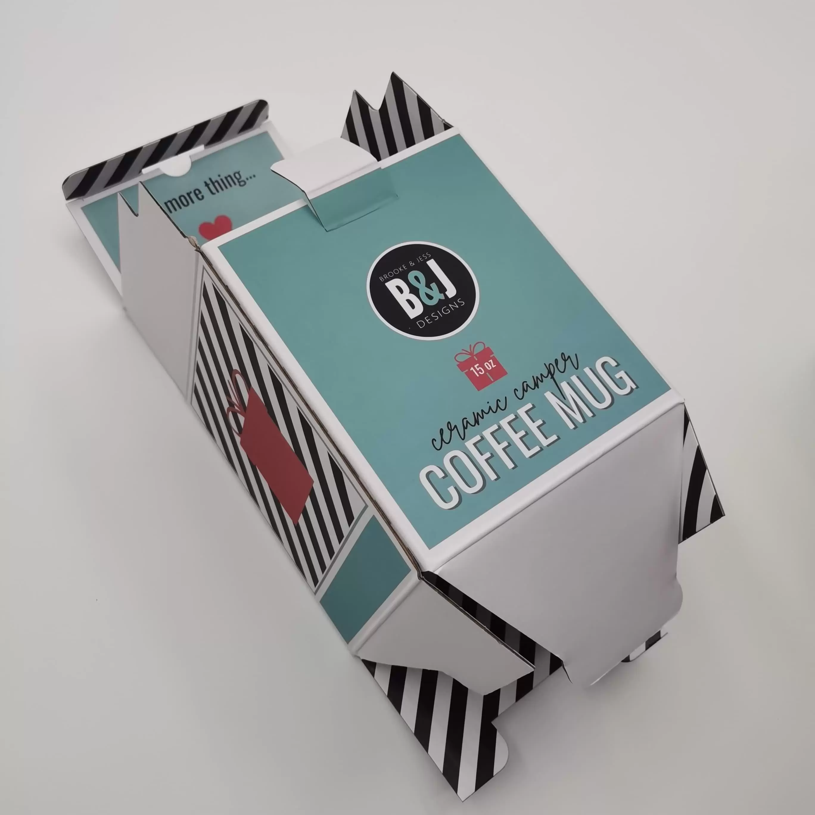 Caja de cartón corrugado impresa