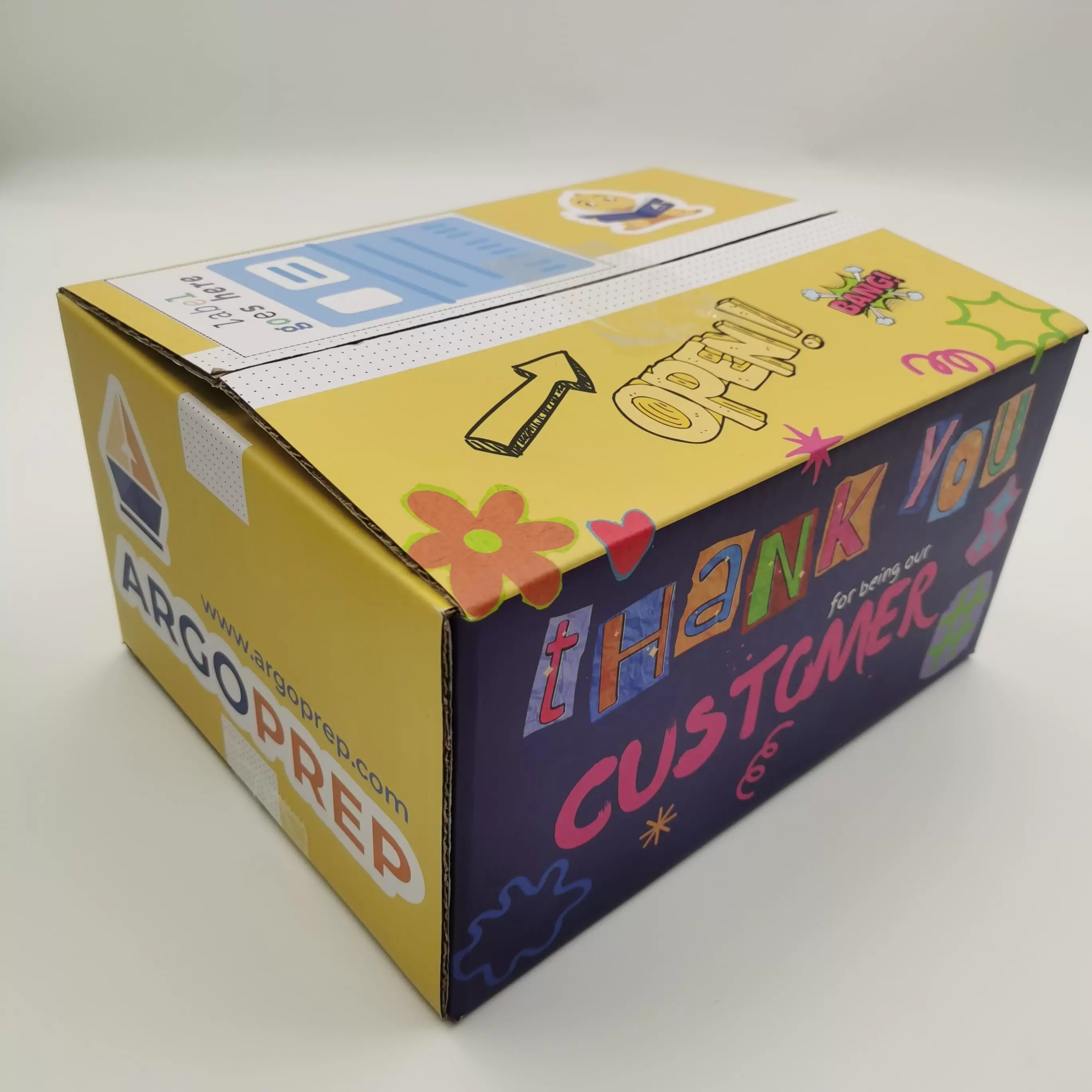  Cajas de cartón corrugado 