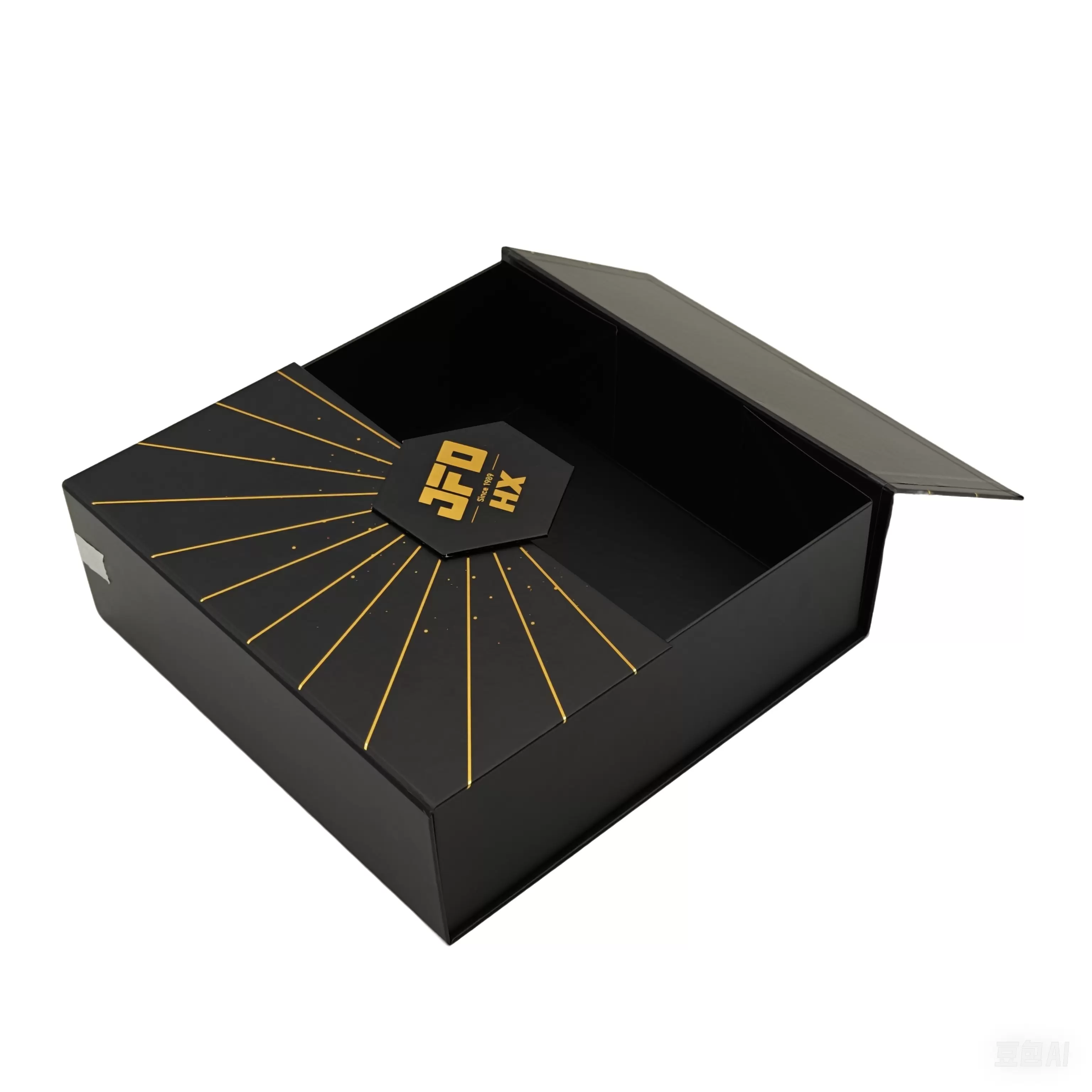 Caja magnética de doble puerta