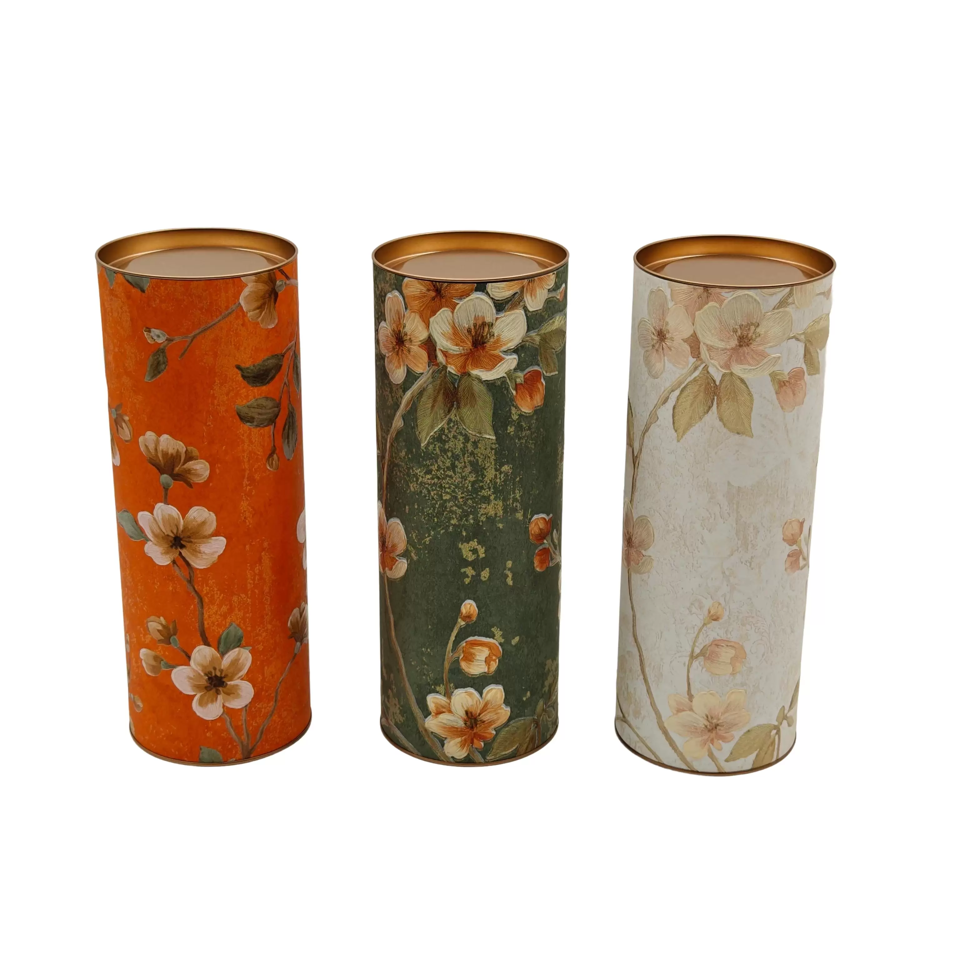 Cajas cilíndricas de cartón 