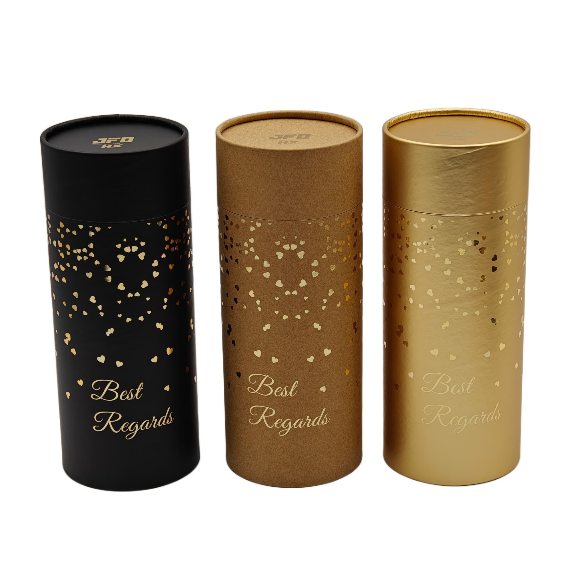 Cajas de cartón cilíndricas personalizadas
