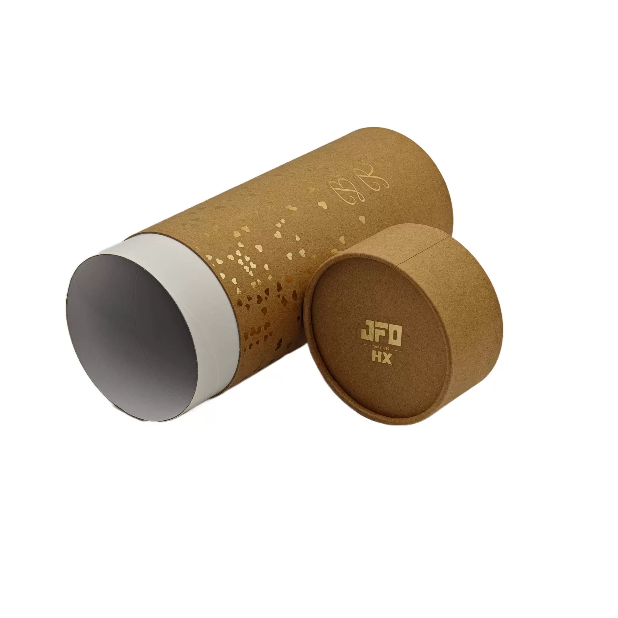 caja de regalo de tubo de cartón caja de regalo de tubo de cartón