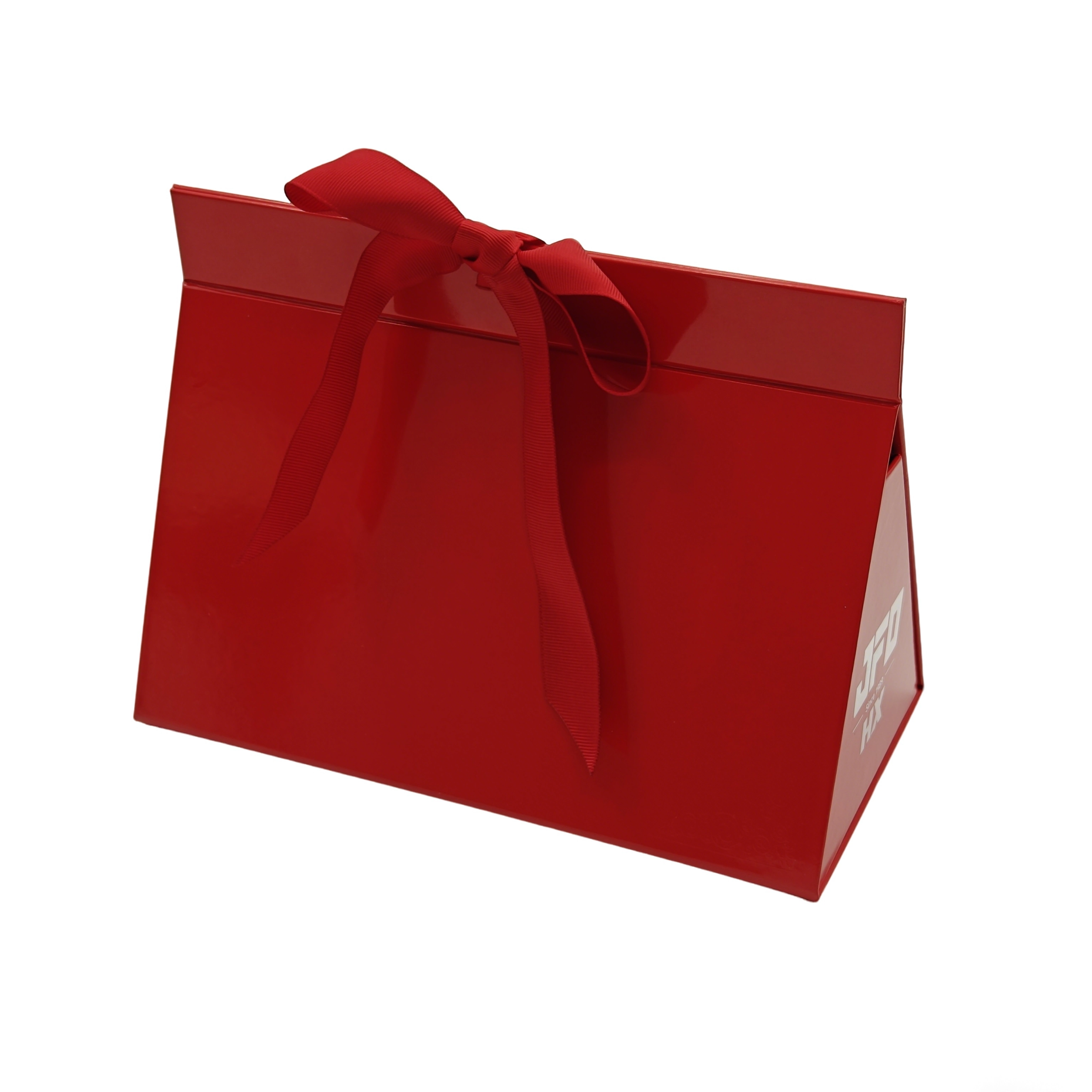 Caja de papel triangular