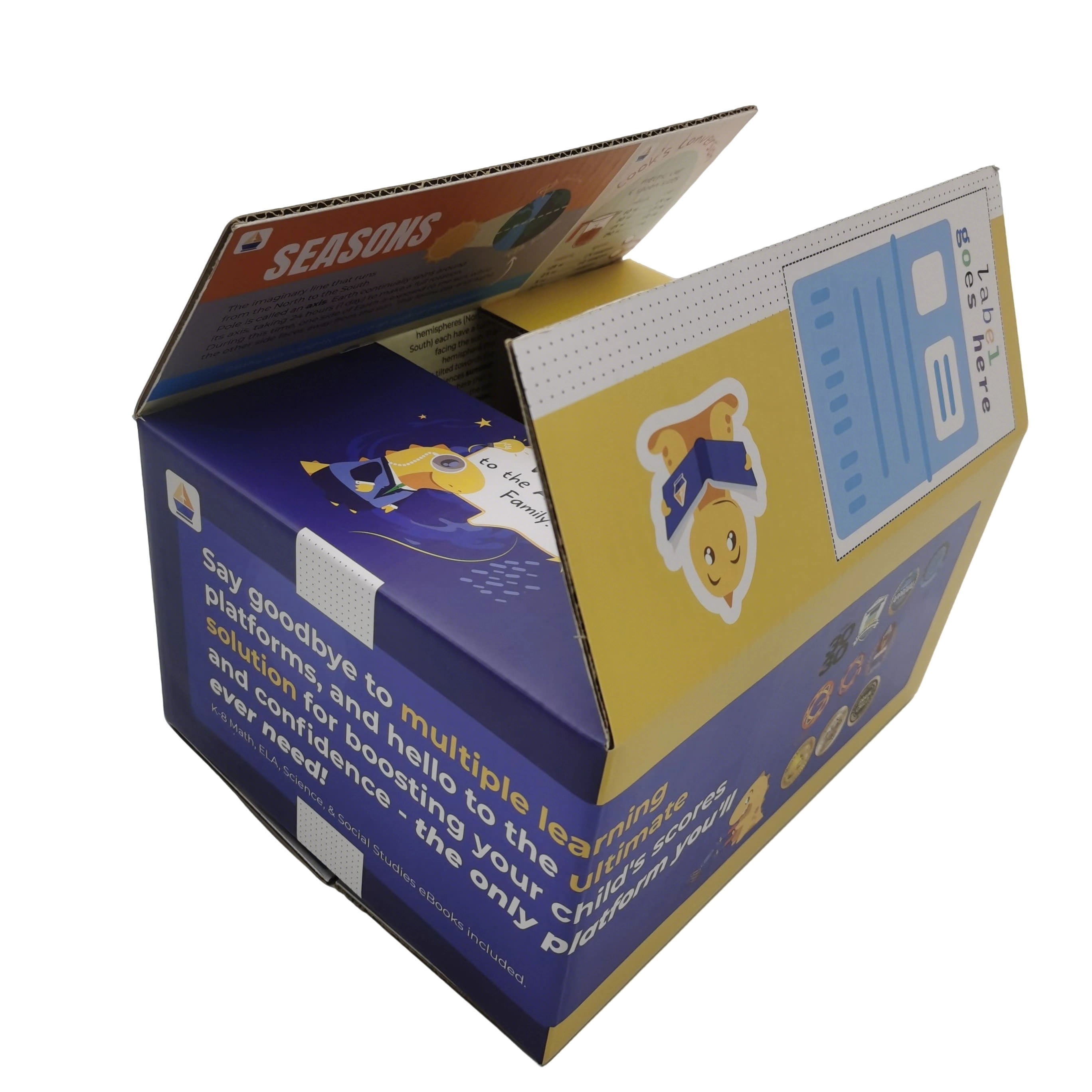 Cajas de cartón corrugado 