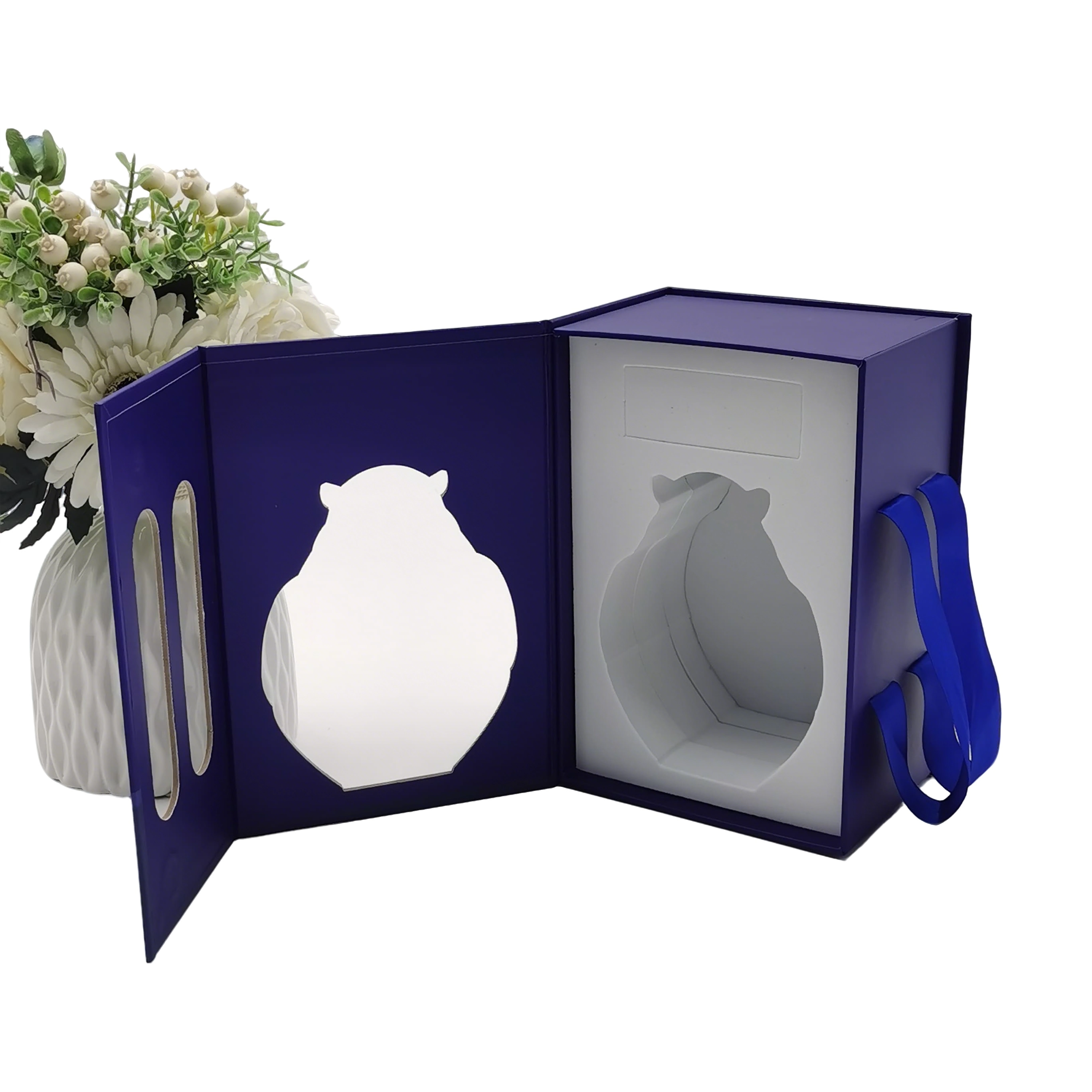  Caja de papel con forma de libro 