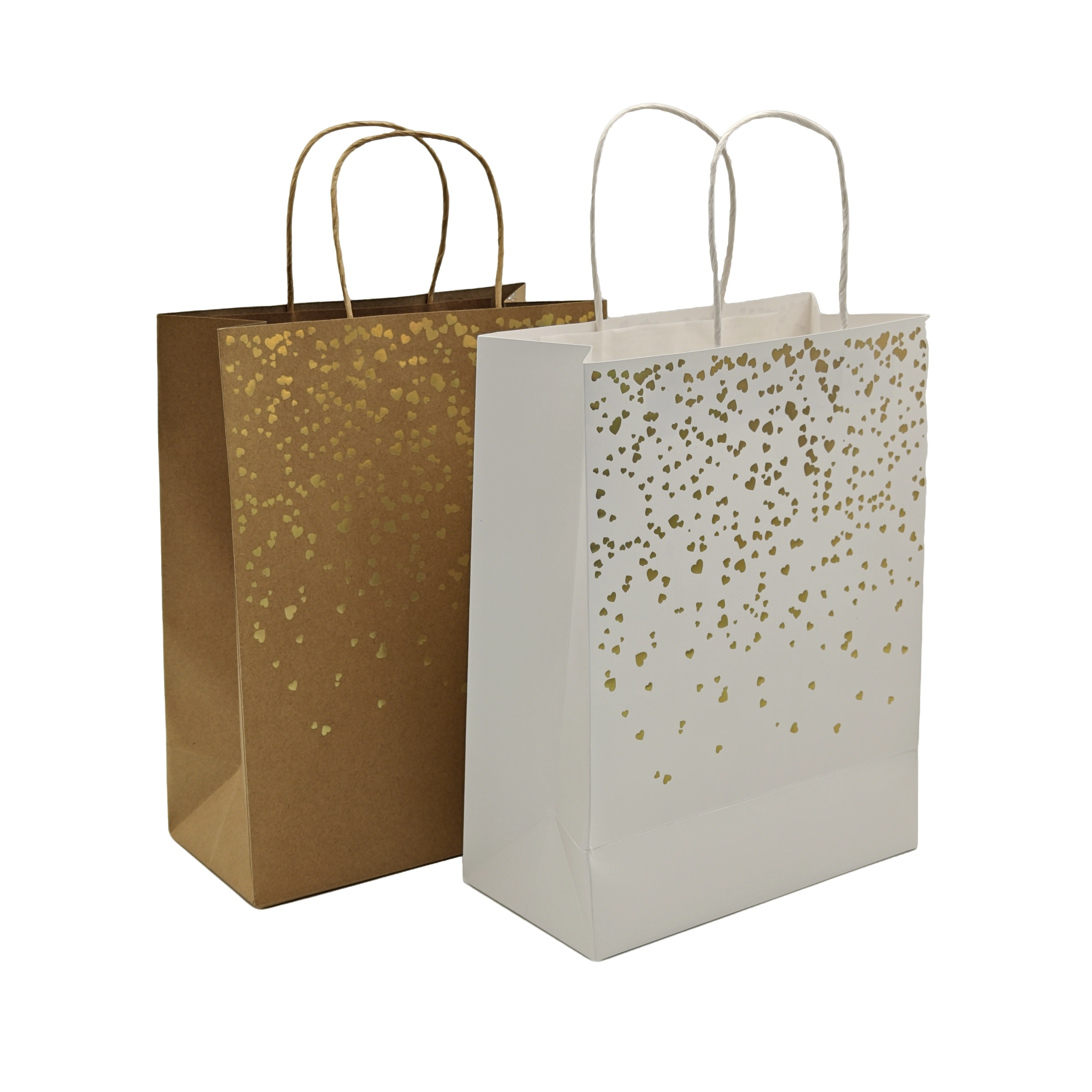  Bolsas de papel para la compra impresas 