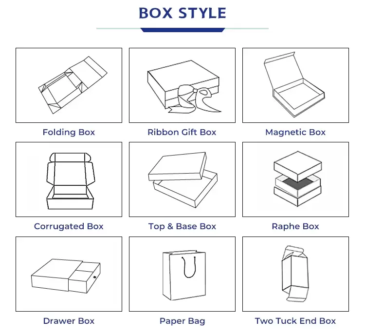 caja de papel personalizada caja de papel personalizada