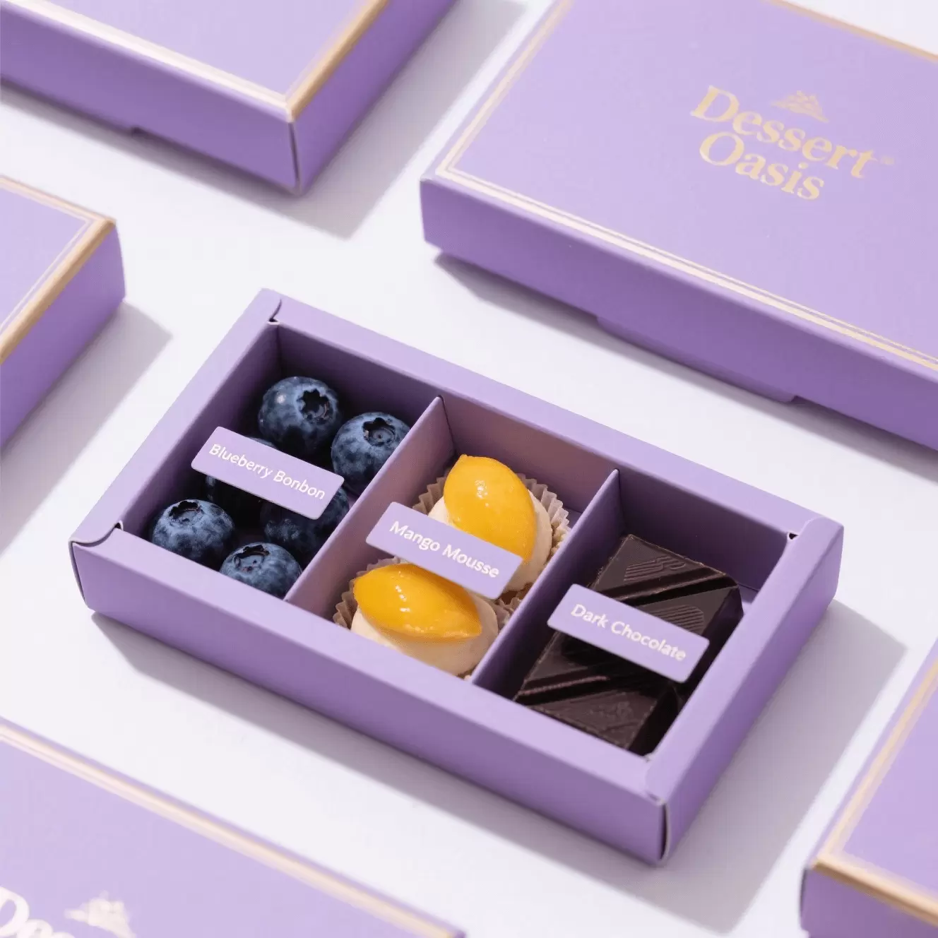 Caja de regalo de chocolate