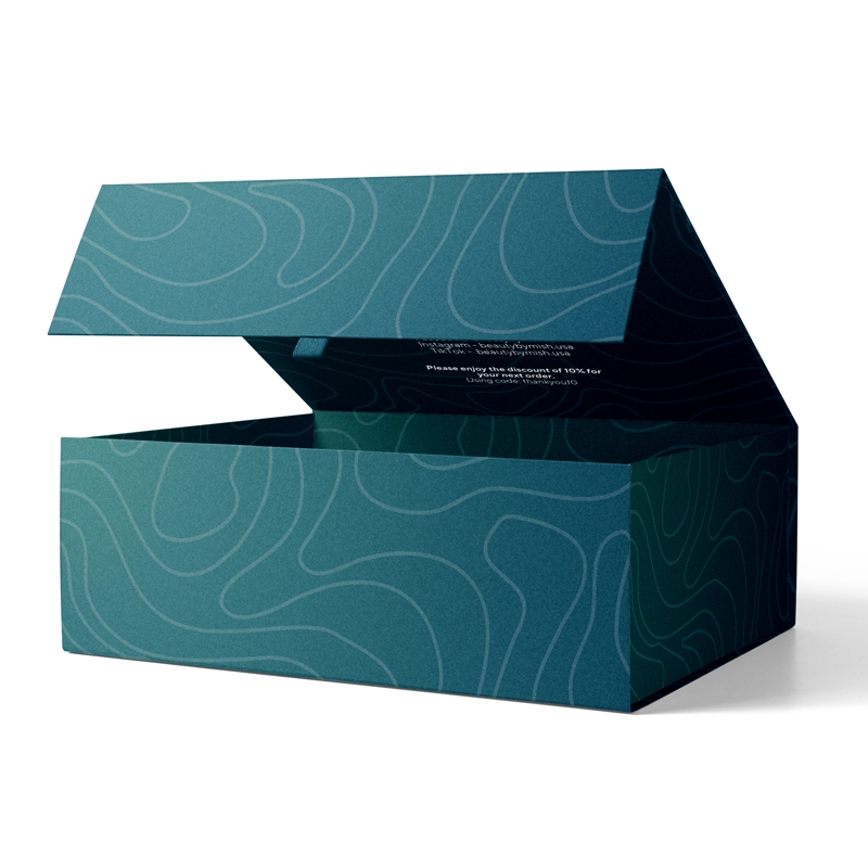 Caja de regalo con tapa magnética Caja de regalo con tapa magnética