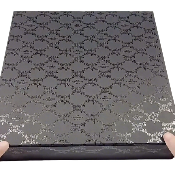 Caja de regalo plegable ecológica con impresión UV