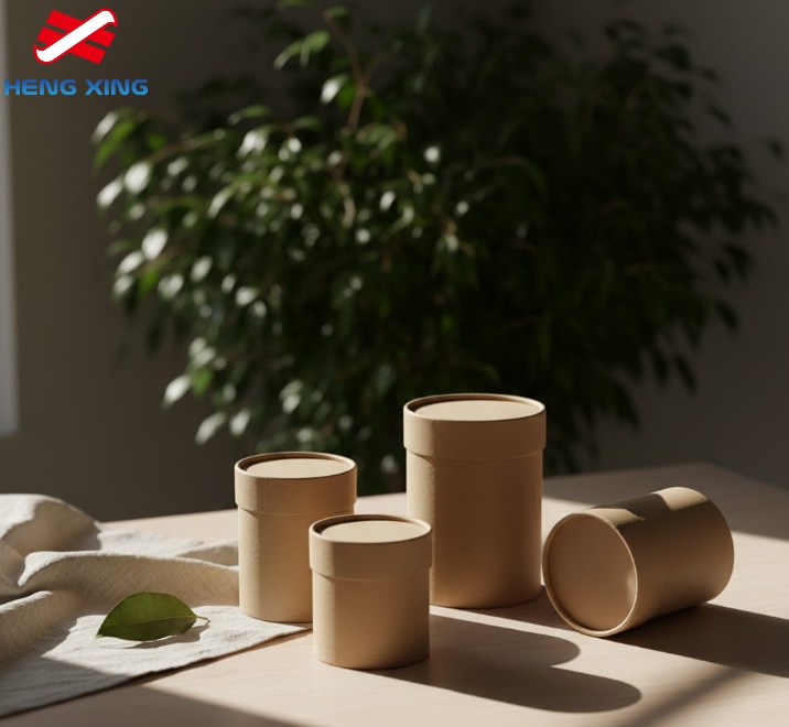 caja de cartón cilíndrica caja de cartón cilíndrica